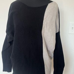 Colorblock Women's Sweater-Size XL